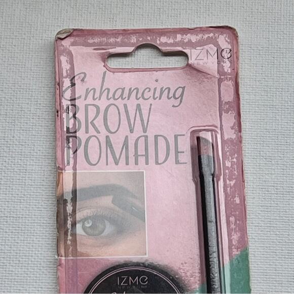 IZMG Enhancing Brow Pomade Makeup Beauty Accessories With Brush and Pomade  NWT - Picture 4 of 7